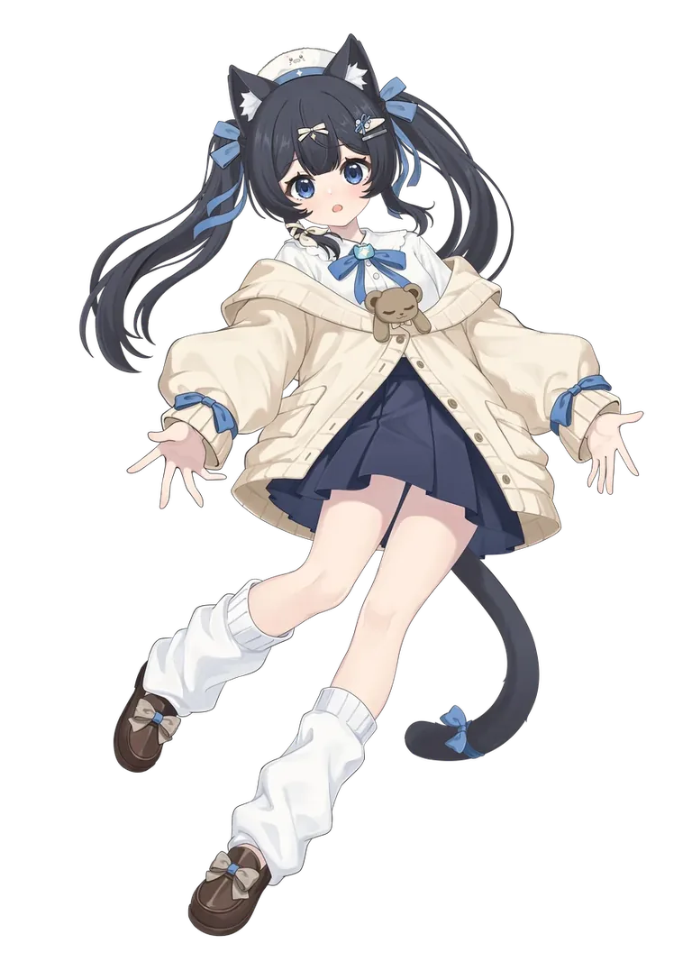 N.E.K.O. 默认伙伴 Yui 立绘